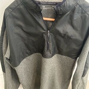 Under Armour Black and Gray Performance Jacket